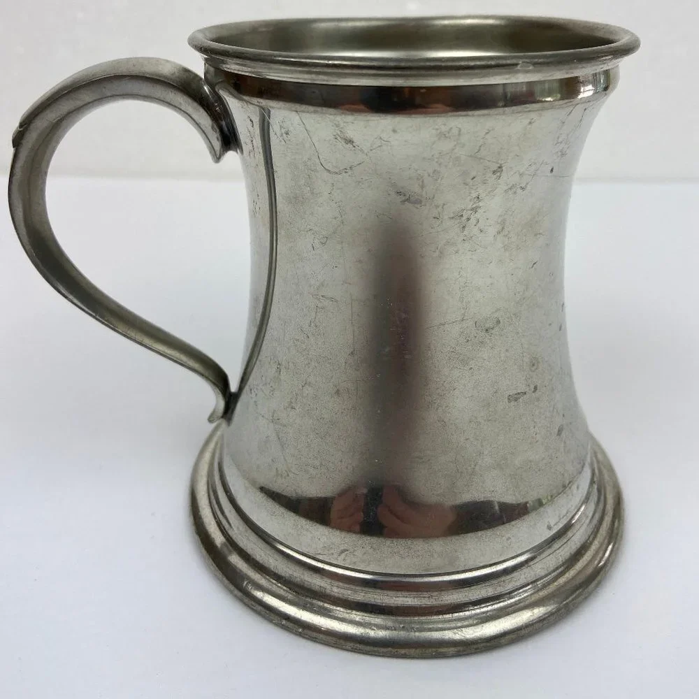 English Pewter Tankard Leonard Eales Sheffield